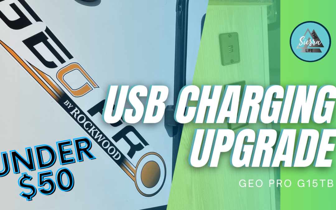 USB Charging Port Upgrade in a Geo Pro G15TB